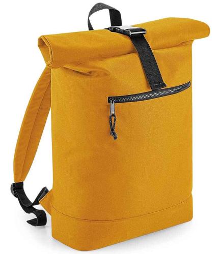 BagBase Recycled Roll-Top Backpack - MUS - ONE